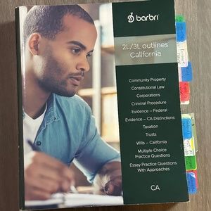Barbri 2L/3L CA outline